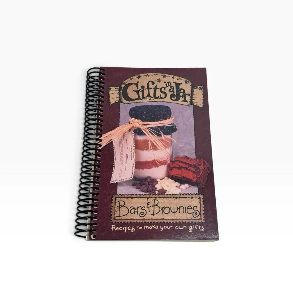 VTG Y2K Gifts In A Jar Spiral Cook Book Recipe Cards For Handcrafted Gifts Lot 5